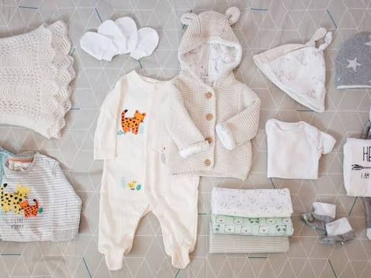 Warm‑Tone Baby Outfit Trio