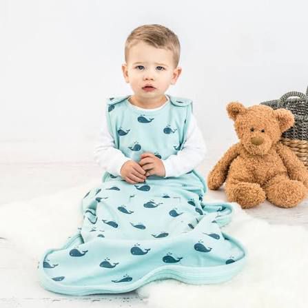 Whale Print Sleeping Bag