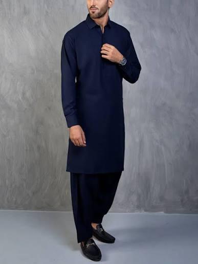 Light Gray Kurta Shalwar – Contemporary Garden Style