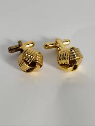 Gold Knot Cufflinks